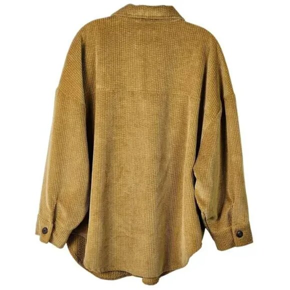 NWOT! CI SONO CORDUROY SHACKET JACKET SZ M - Picture 5 of 5